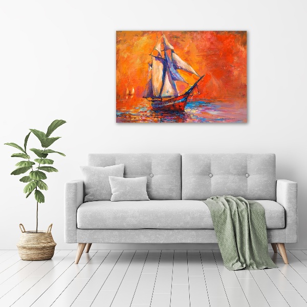 Foto canvas Ruimteschip