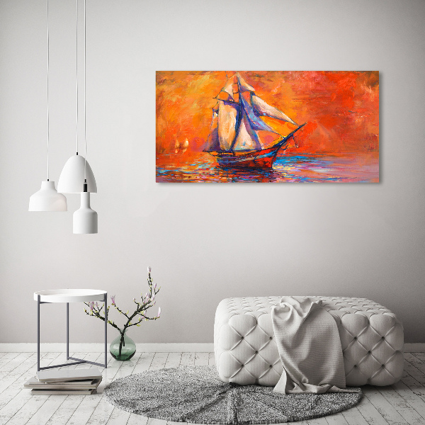 Foto canvas Ruimteschip