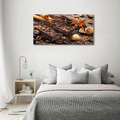 Canvas schilderij Chocolade