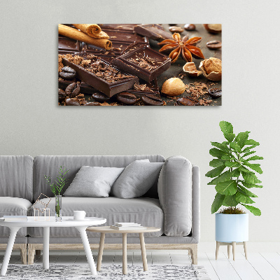 Canvas schilderij Chocolade