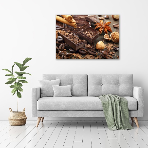 Canvas schilderij Chocolade