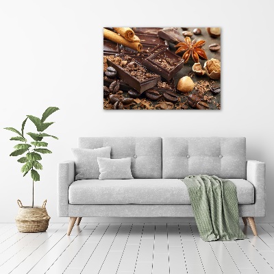 Canvas schilderij Chocolade