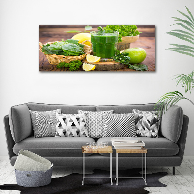Schilderij op canvas Groene cocktail