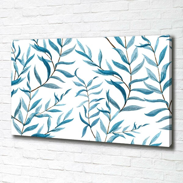 Canvas foto Bladeren