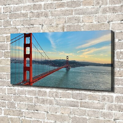Foto canvas San Francisco-brug