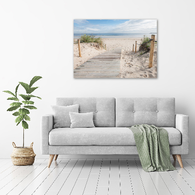 Foto canvas Strand