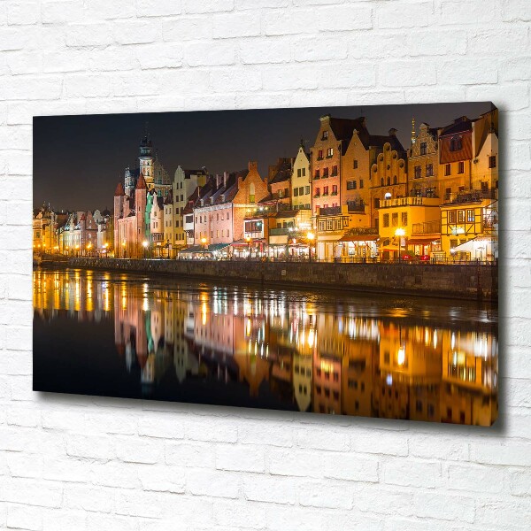 Canvas foto Gdansk, Polen
