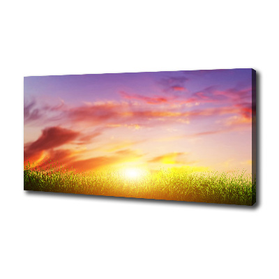 Foto op canvas Zonsondergang