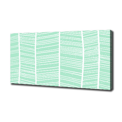 Canvas schilderij Visgraatpatroon