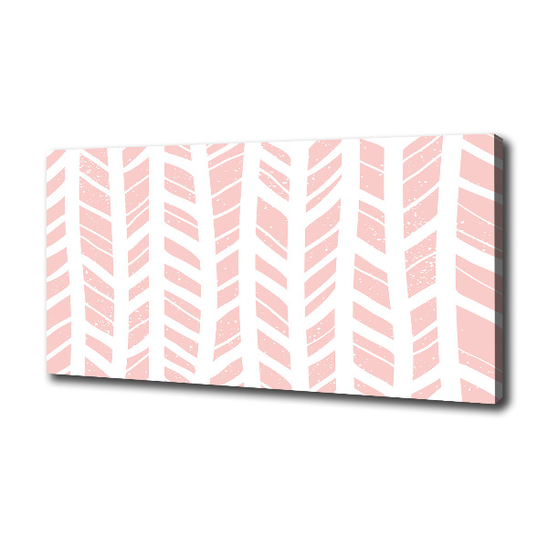 Schilderij op canvas Visgraatpatroon