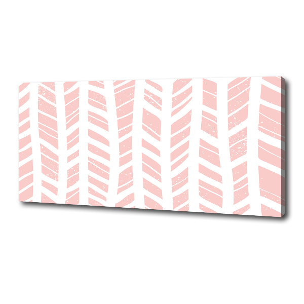 Schilderij op canvas Visgraatpatroon