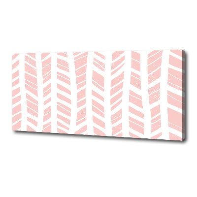 Schilderij op canvas Visgraatpatroon