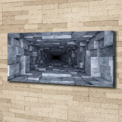 Canvas schilderij Tunnel