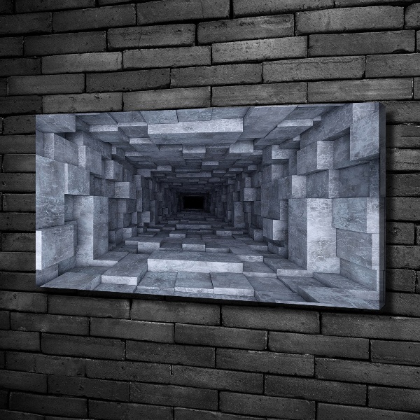 Canvas schilderij Tunnel