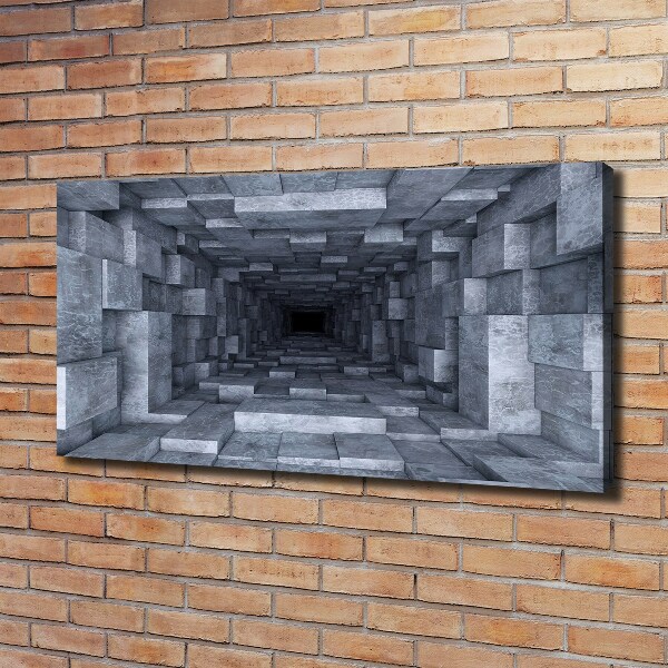 Canvas schilderij Tunnel