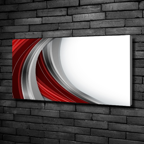 Schilderij op canvas Golven op de achtergrond