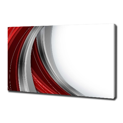 Schilderij op canvas Golven op de achtergrond