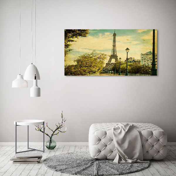 Canvas foto Eiffeltoren Parijs