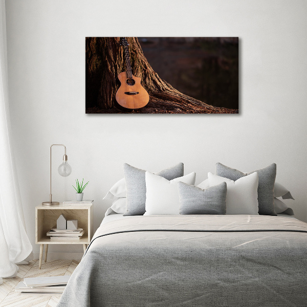 Canvas foto Akoestische gitaar