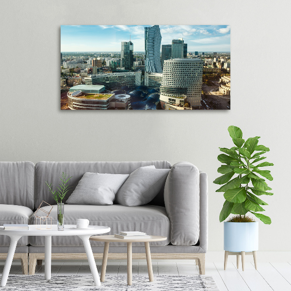 Schilderij op canvas Warschau, Polen