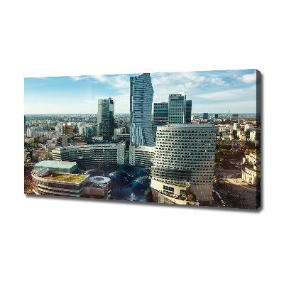 Schilderij op canvas Warschau, Polen