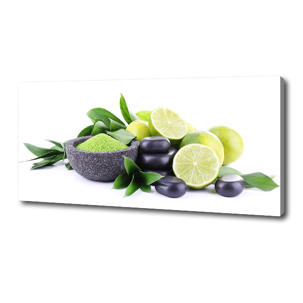 Schilderij op canvas Kalk en stenen