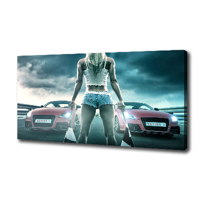 Foto op canvas De start van de race