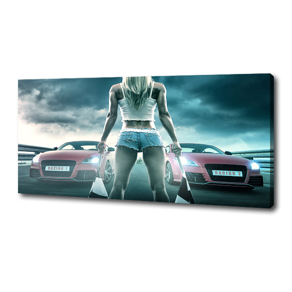 Foto op canvas De start van de race