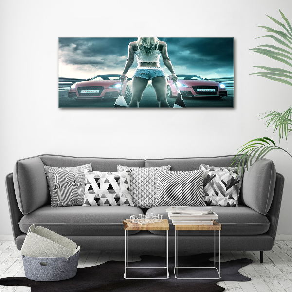 Foto op canvas De start van de race