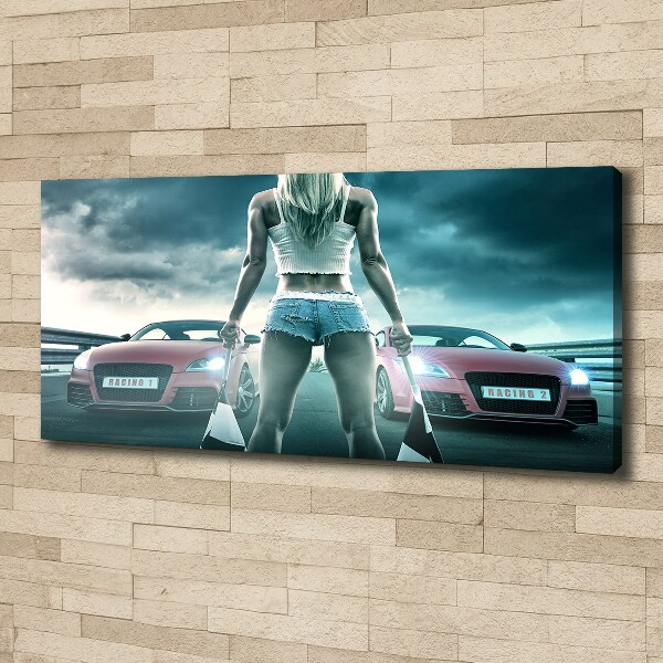 Foto op canvas De start van de race