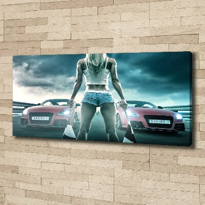 Foto op canvas De start van de race