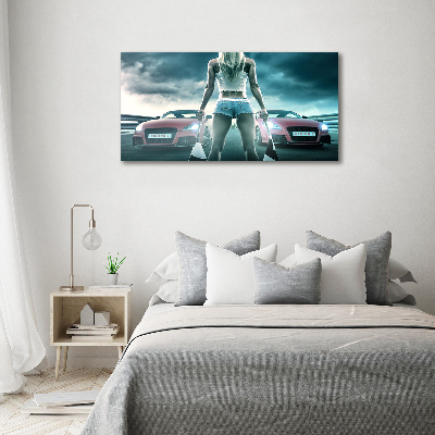 Foto op canvas De start van de race