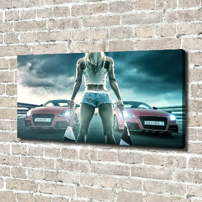 Foto op canvas De start van de race