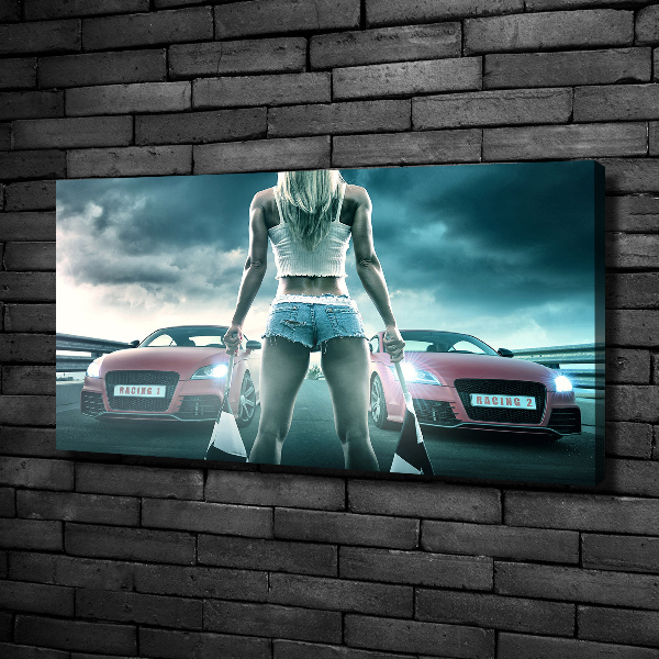 Foto op canvas De start van de race