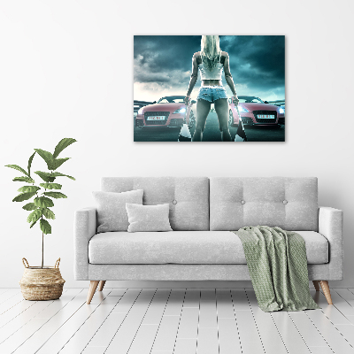 Foto op canvas De start van de race