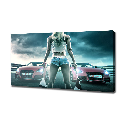 Foto op canvas De start van de race