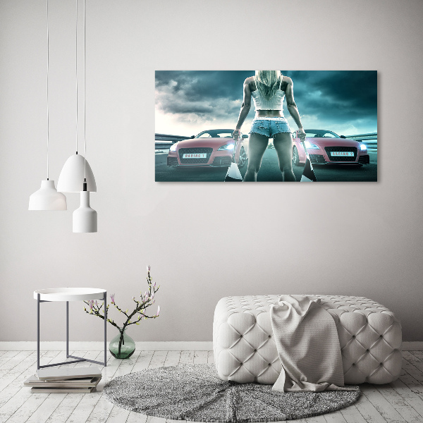 Foto op canvas De start van de race