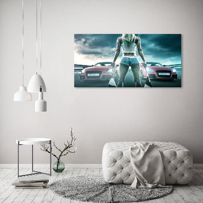 Foto op canvas De start van de race