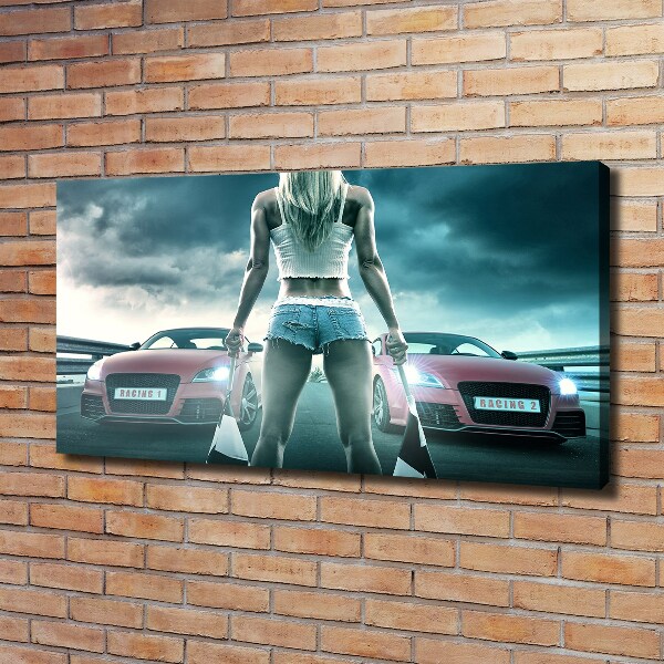 Foto op canvas De start van de race