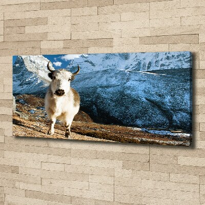 Canvas foto Zoals bergen