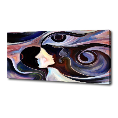 Canvas foto Abstractie