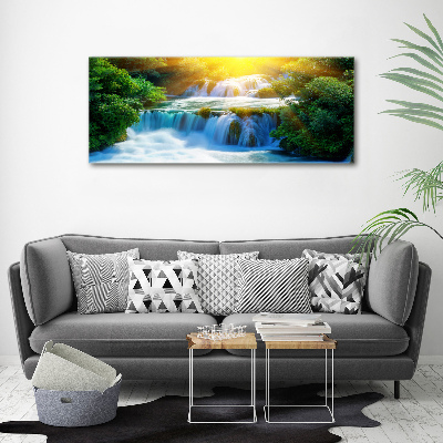 Foto op canvas Krka-waterval