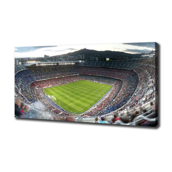 Canvas schilderij Barcelona stadion