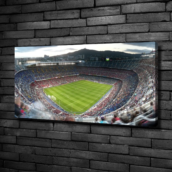Canvas schilderij Barcelona stadion
