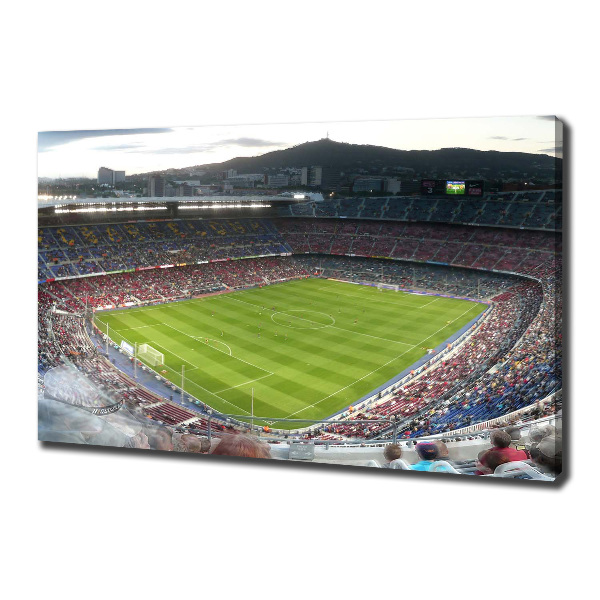 Canvas schilderij Barcelona stadion