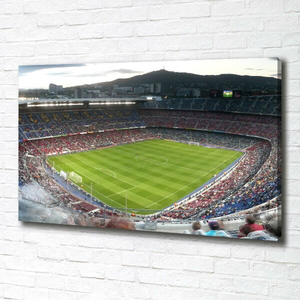 Canvas schilderij Barcelona stadion