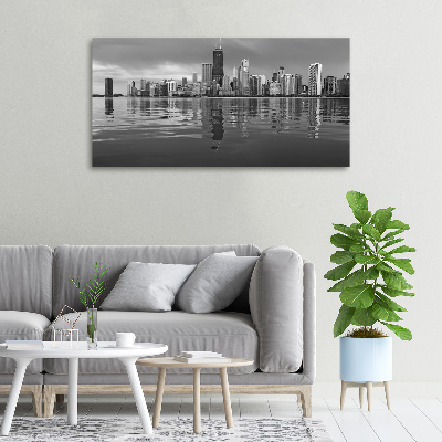 Schilderij op canvas Chicago
