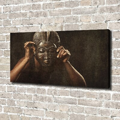 Schilderij op canvas Afrikaans masker