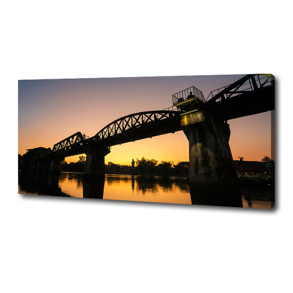Foto canvas Brug in Thailand