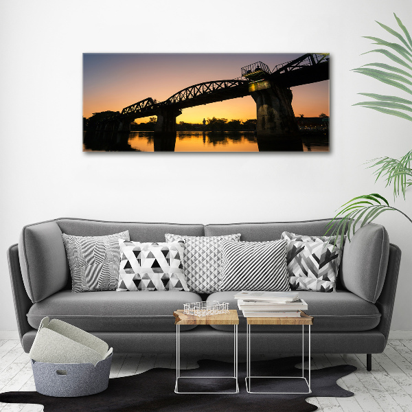 Foto canvas Brug in Thailand